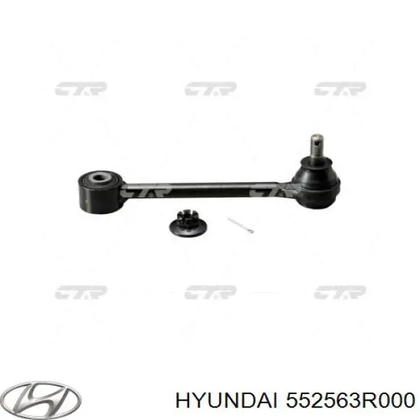 Compre 552563R000 Hyundai/Kia Bloco silencioso traseiro de braço oscilante transversal