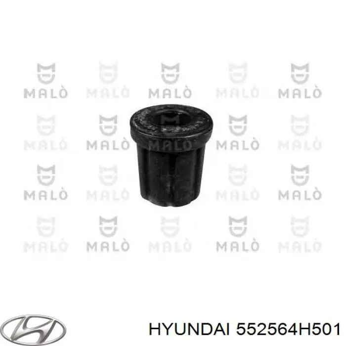 552564H501 Hyundai/Kia Bloco silencioso traseiro da suspensão de lâminas traseira