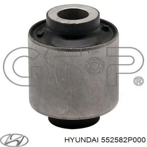 Bloco silencioso da barra Panhard (de suspensão traseira) Hyundai/Kia 552582P000 preço, a partir de 12,45 USD