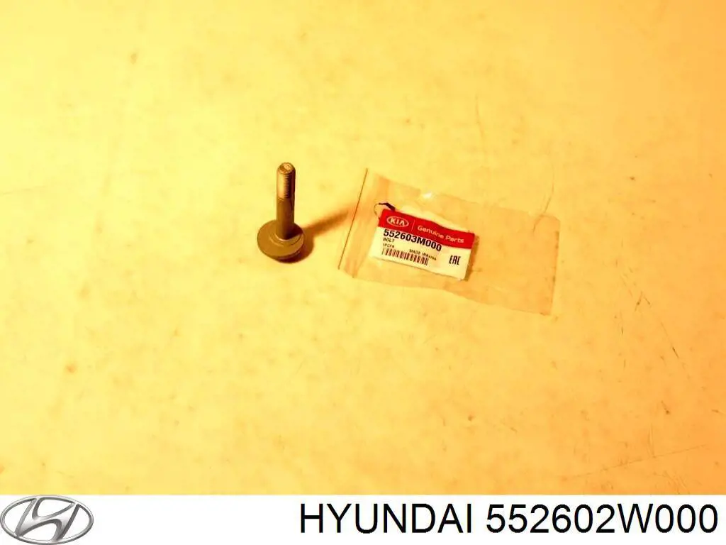 552602W000 Hyundai/Kia Parafuso de fixação de braço oscilante de inclinação traseiro, interno