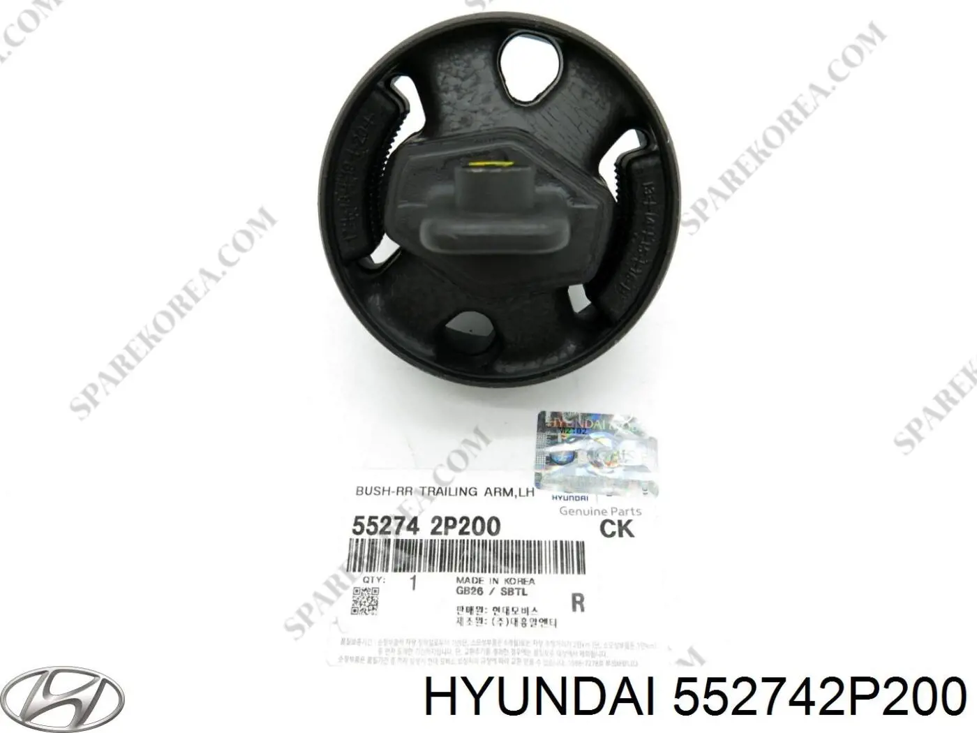 Bloco silencioso dianteiro de braço oscilante traseiro longitudinal Hyundai/Kia 552742P200 preço, a partir de 42,21 USD