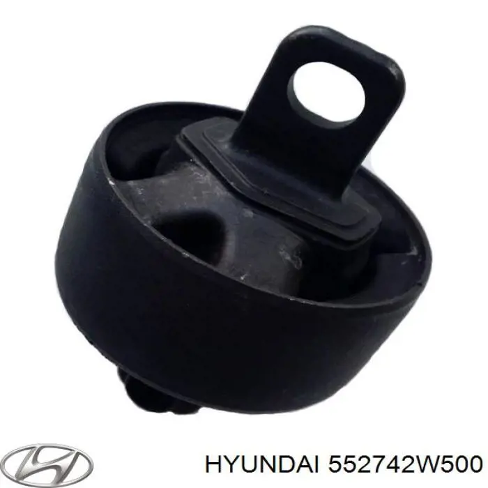 552742W500 Hyundai/Kia Bloco silencioso de braço oscilante traseiro longitudinal