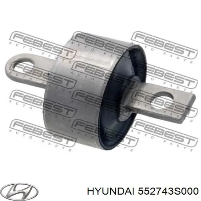 Bloco silencioso de braço oscilante traseiro longitudinal Hyundai/Kia 552743S000 preço, a partir de 27,52 USD