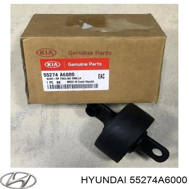 55274A6000 Hyundai/Kia Bloco silencioso de braço oscilante traseiro longitudinal