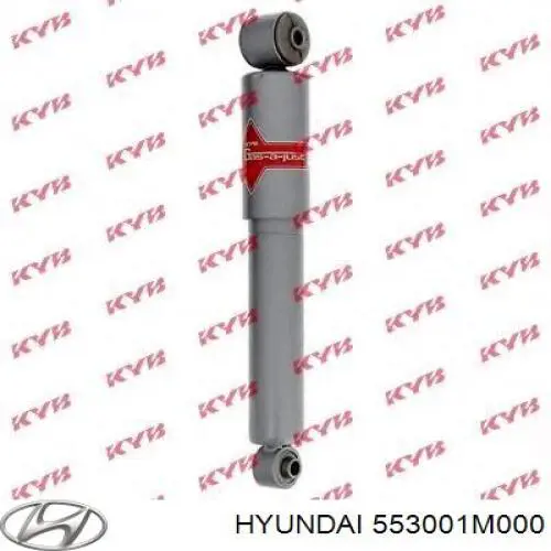 553001M000 Hyundai/Kia Amortecedor traseiro