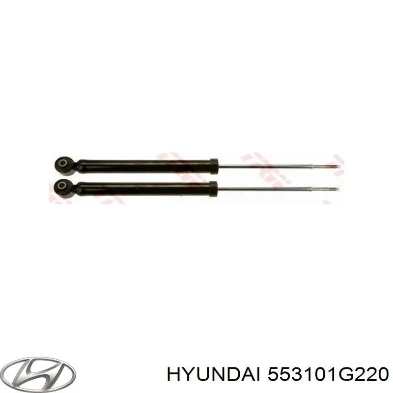553101G220 Hyundai/Kia Amortecedor traseiro