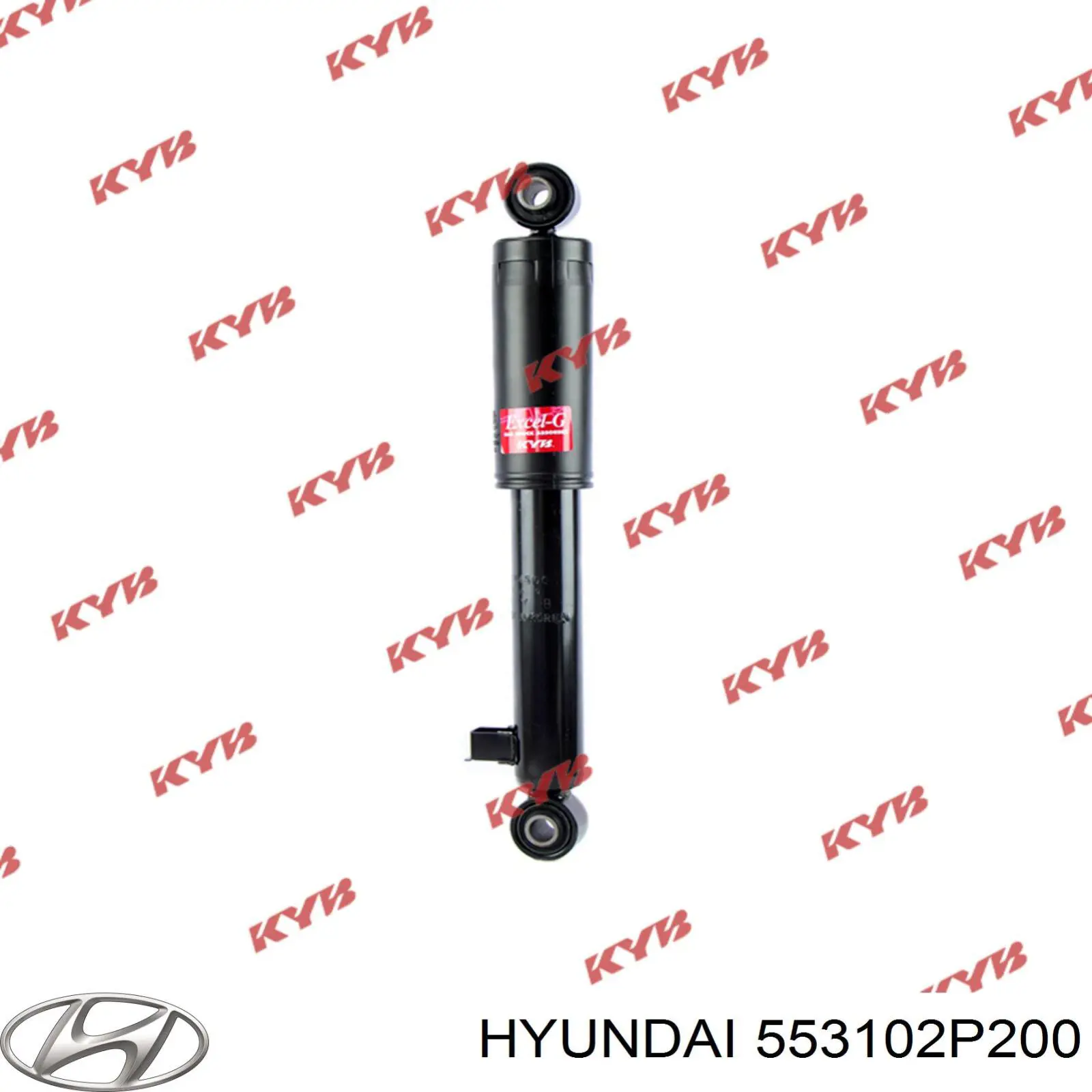 Compre 553102P200 Hyundai/Kia Amortecedor traseiro