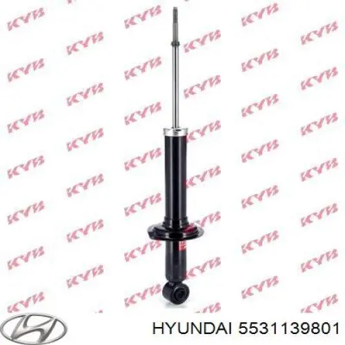 Amortecedor traseiro Mando EX5531139801 preço, a partir de 48,94 USD