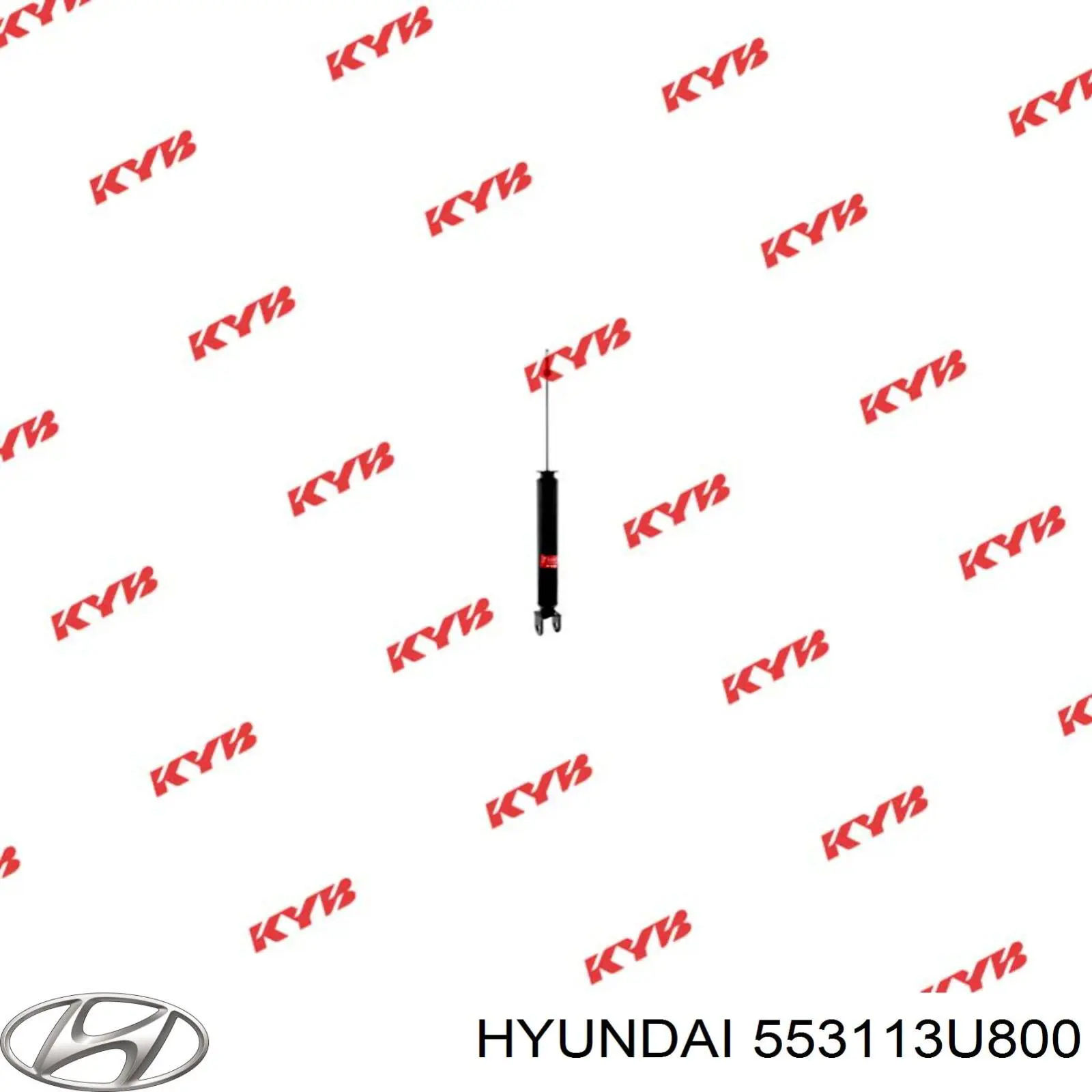 553113U800 Hyundai/Kia Amortecedor traseiro