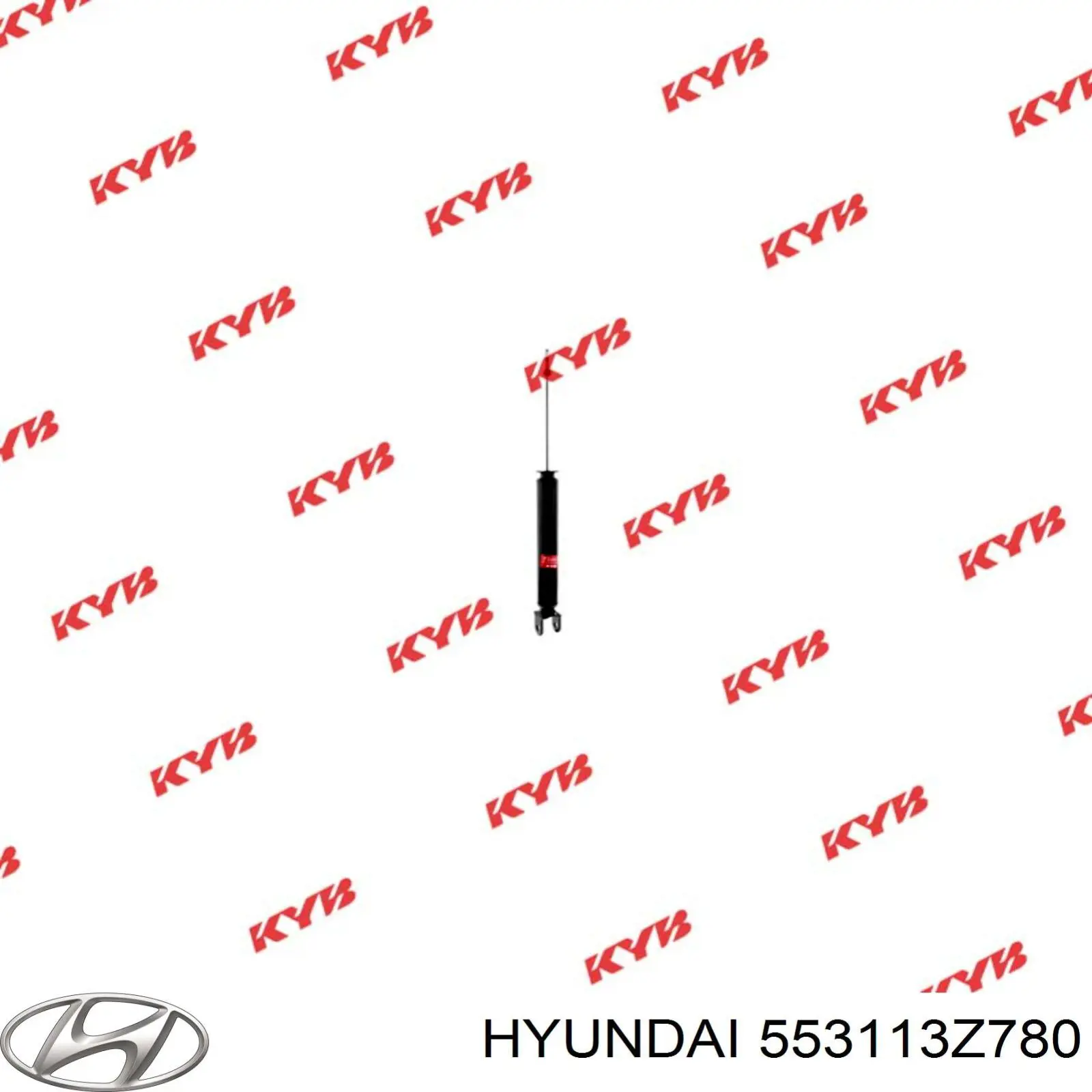 553113Z780 Hyundai/Kia Amortecedor traseiro