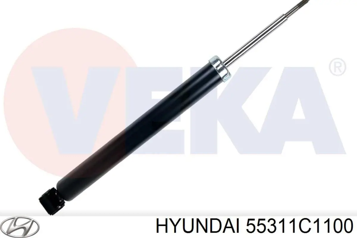 55311C1100 Hyundai/Kia Amortecedor traseiro