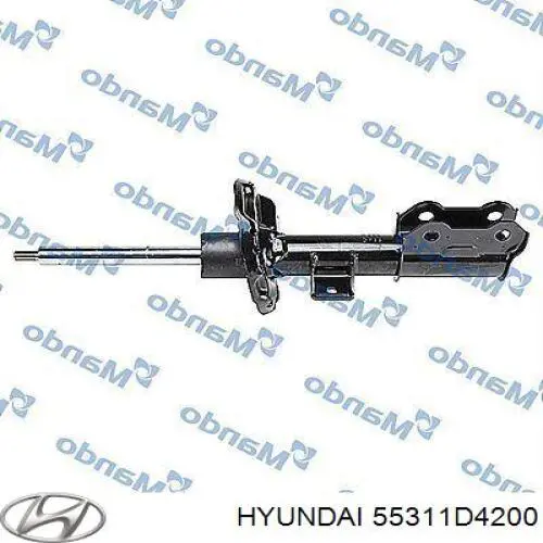 55311D4200 Hyundai/Kia Amortecedor traseiro