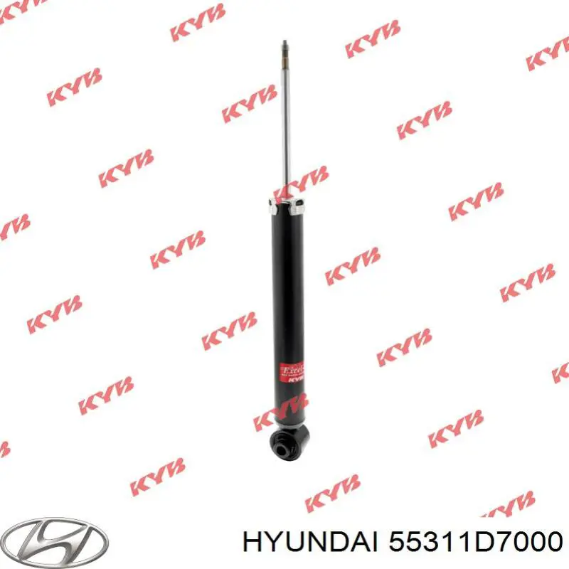 55311D7000 Hyundai/Kia Amortecedor traseiro