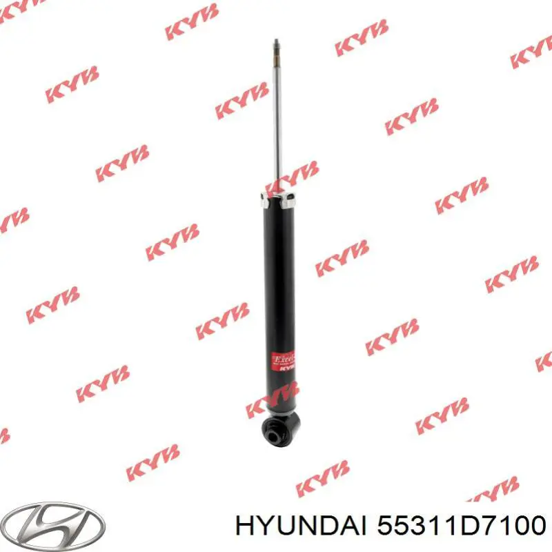 55311D7100 Hyundai/Kia Amortecedor traseiro