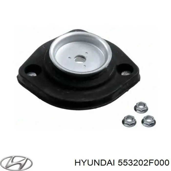 553202F000 Hyundai/Kia Suporte de amortecedor traseiro direito