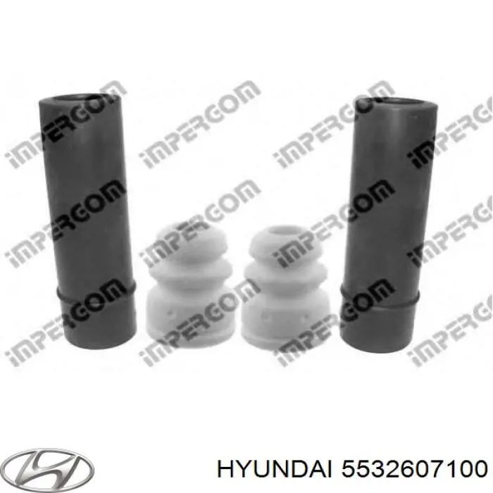 Pára-choque (grade de proteção) de amortecedor traseiro Hyundai/Kia 5532607100 preço, a partir de 13,41 USD