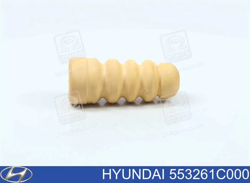 553261C000 Hyundai/Kia Pára-choque (grade de proteção) de amortecedor traseiro