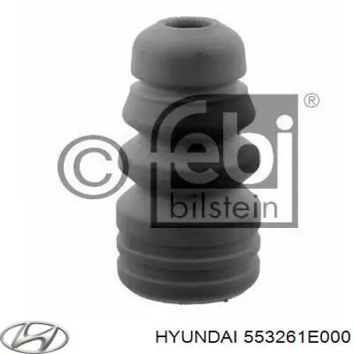 Pára-choque (grade de proteção) de amortecedor traseiro Hyundai/Kia 553261E000 preço, a partir de 9,32 USD