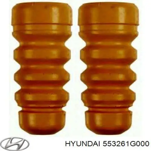 Pára-choque (grade de proteção) de amortecedor traseiro Hyundai/Kia 553261G000 preço, a partir de 3,96 USD