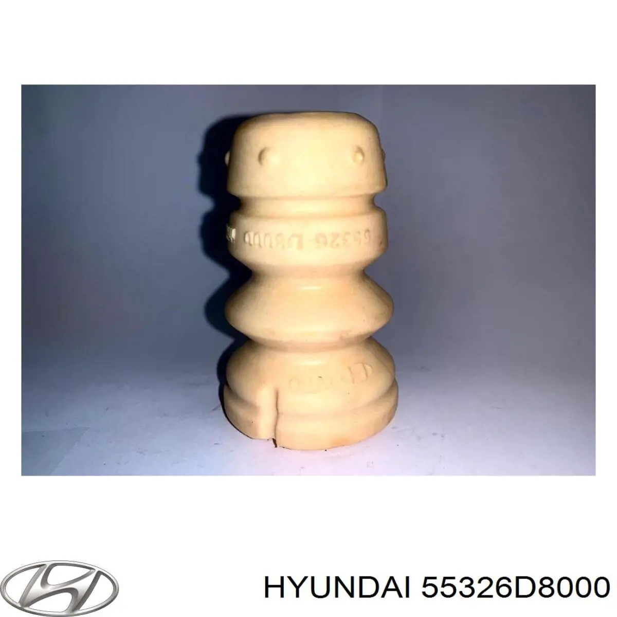 55326D8000 Hyundai/Kia Pára-choque (grade de proteção) de amortecedor traseiro