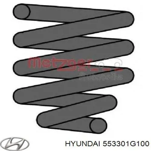 Compre 553301G100 Hyundai/Kia Mola traseira