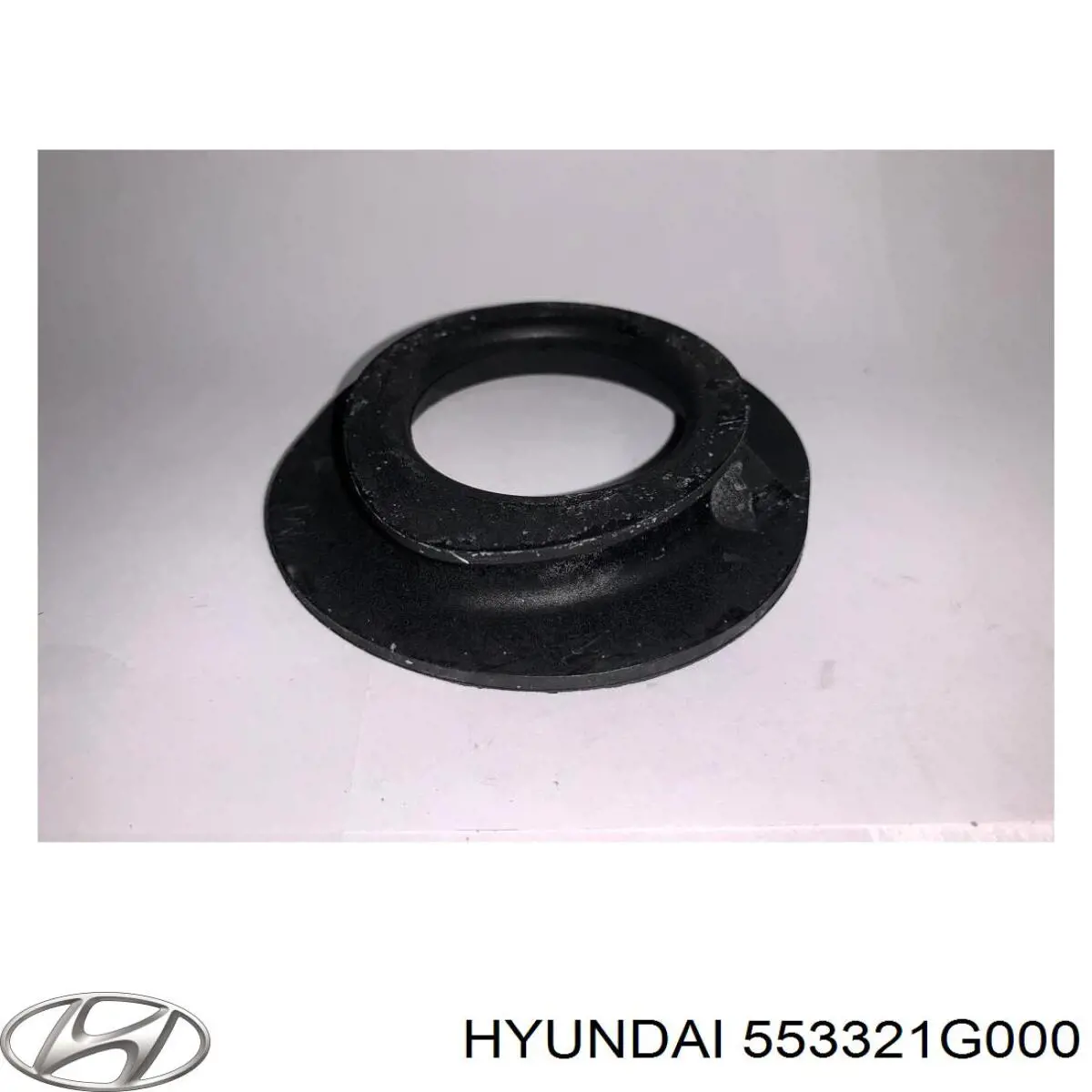 553321G000 Hyundai/Kia Espaçador (anel de borracha) da mola traseira inferior