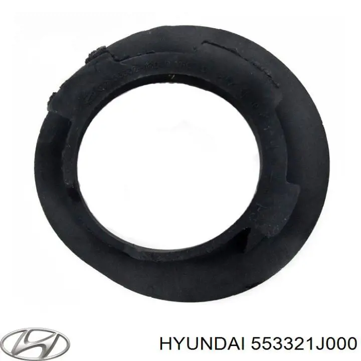553321J000 Hyundai/Kia Espaçador (anel de borracha) da mola traseira inferior