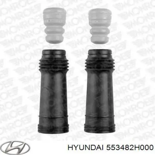Pára-choque (grade de proteção) de amortecedor traseiro Hyundai/Kia 553482H000 preço, a partir de 39,82 USD