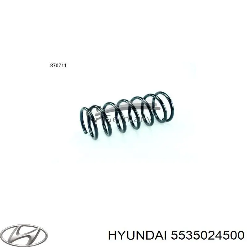 5535024500 Hyundai/Kia Mola traseira