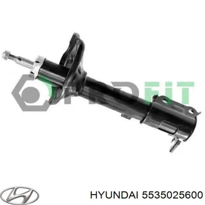 Amortecedor traseiro Hyundai/Kia 5535025600 preço, a partir de 49,35 USD