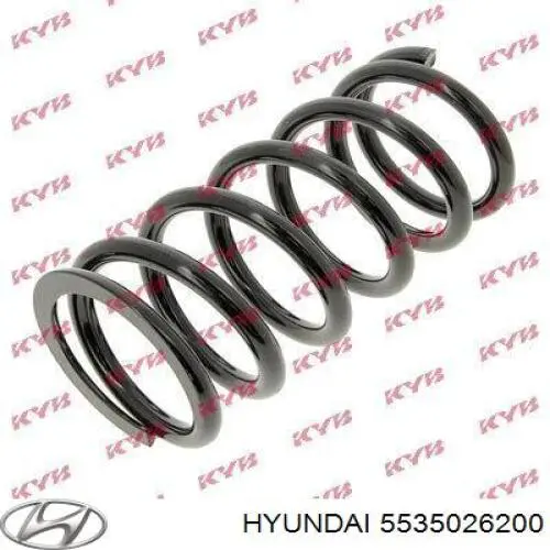 5535026200 Hyundai/Kia Mola traseira