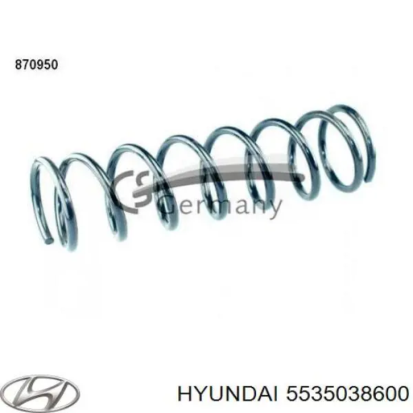 Compre 5535038600 Hyundai/Kia Mola traseira