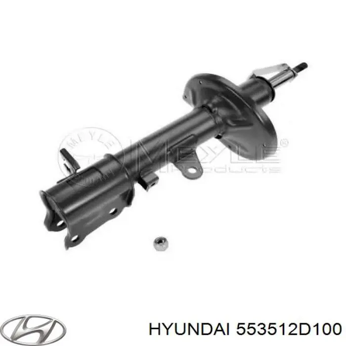 Compre 553512D100 Hyundai/Kia Amortecedor traseiro esquerdo