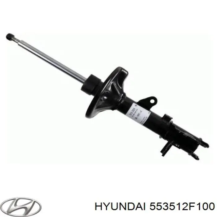 553512F100 Hyundai/Kia Amortecedor traseiro esquerdo