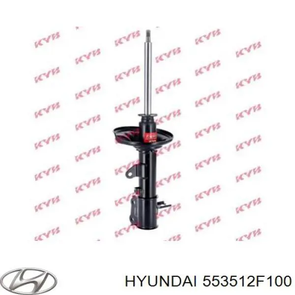 Amortecedor traseiro esquerdo Hyundai/Kia 553512F100 preço, a partir de 61,74 USD