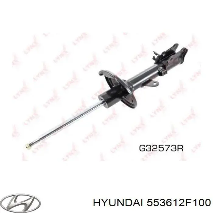 Compre 553612F100 Hyundai/Kia Amortecedor traseiro direito