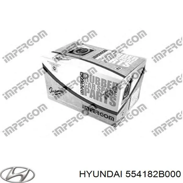 Compre 554182B000 Hyundai/Kia Bloco silencioso de viga traseira (de plataforma veicular)