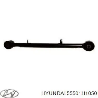 55501H1050 Hyundai/Kia Braço oscilante (tração) longitudinal inferior direito de suspensão traseira