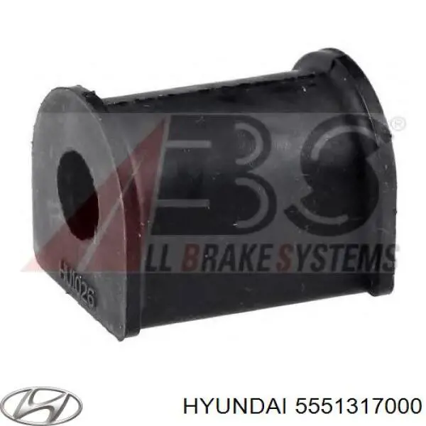 5551317000 Hyundai/Kia Bucha de estabilizador traseiro