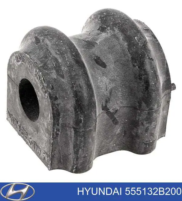 555132B200 Hyundai/Kia Bucha de estabilizador traseiro