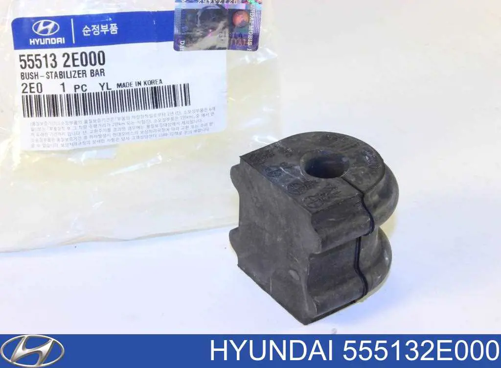 Compre 555132E000 Hyundai/Kia Bucha de estabilizador traseiro