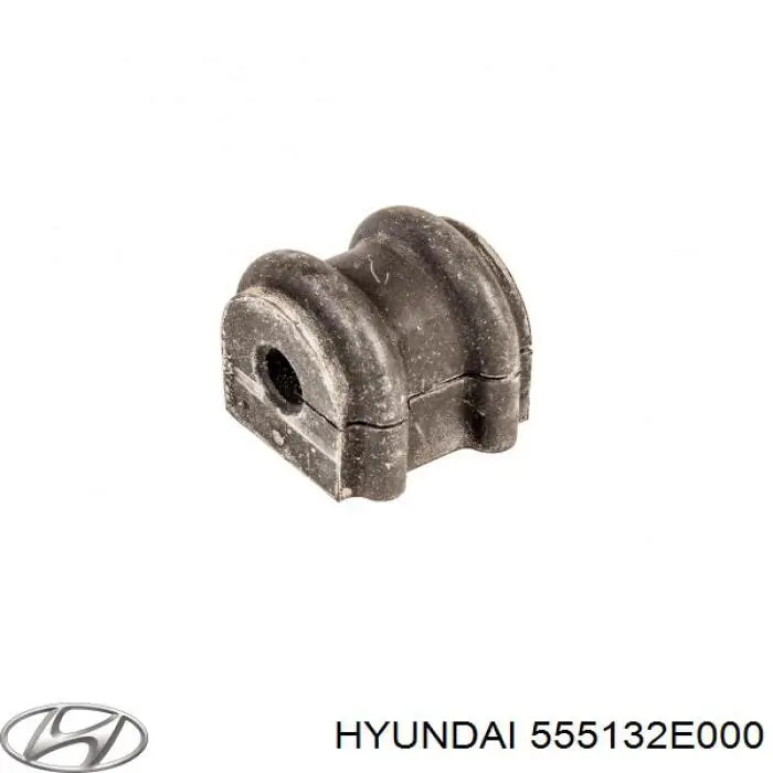 Bucha de estabilizador traseiro Hyundai/Kia 555132E000