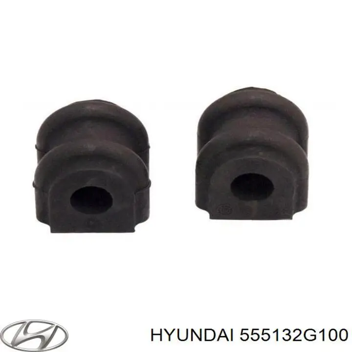Compre 555132G100 Hyundai/Kia Bucha de estabilizador traseiro