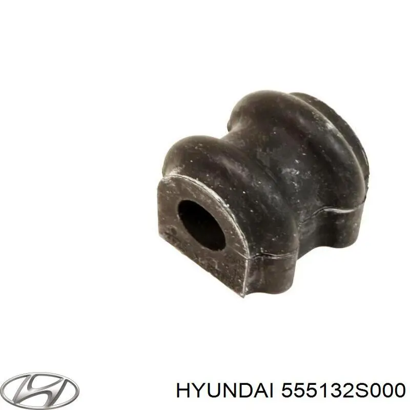 555132S000 Hyundai/Kia Bucha de estabilizador traseiro
