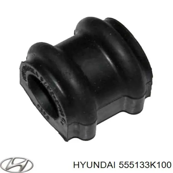 555133K100 Hyundai/Kia Bucha de estabilizador traseiro