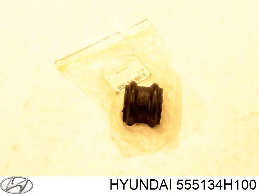555134H100 Hyundai/Kia Bucha de estabilizador traseiro