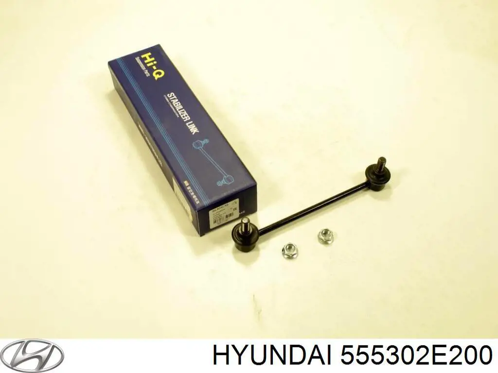 555302E200 Hyundai/Kia Montante de estabilizador traseiro