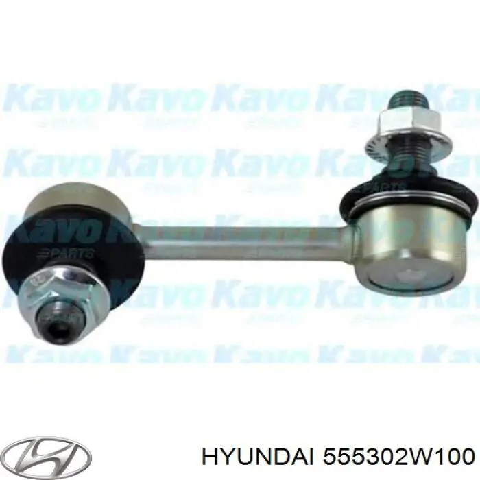 555302W100 Hyundai/Kia Montante esquerdo de estabilizador traseiro