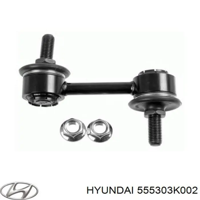 555303K002 Hyundai/Kia Montante de estabilizador traseiro