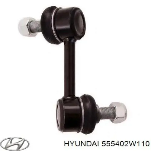 555402W110 Hyundai/Kia Montante direito de estabilizador traseiro